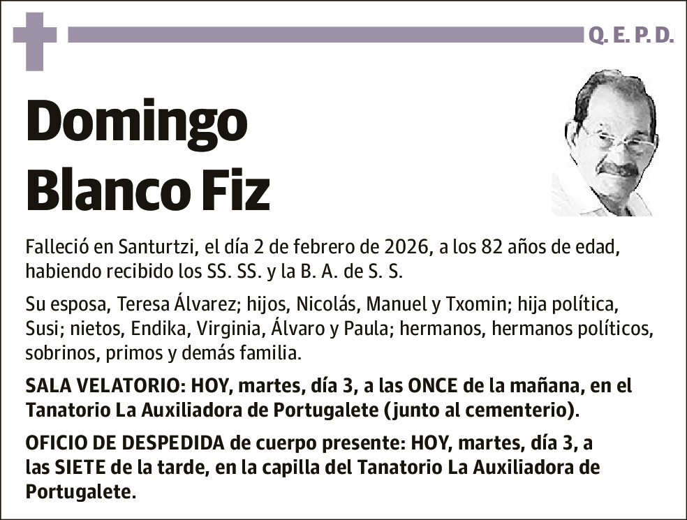 Domingo Blanco Fiz