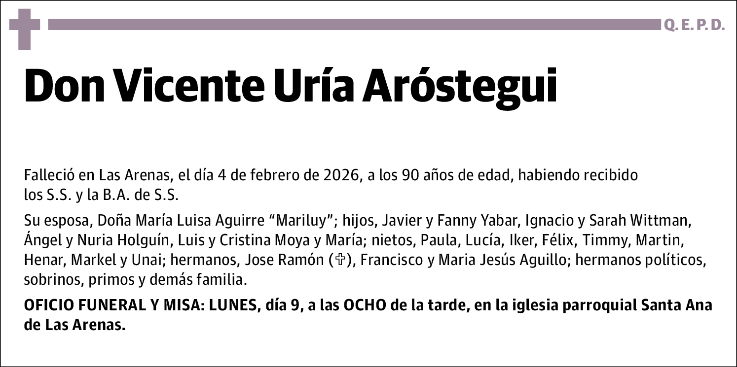 Vicente Uría Aróstegui