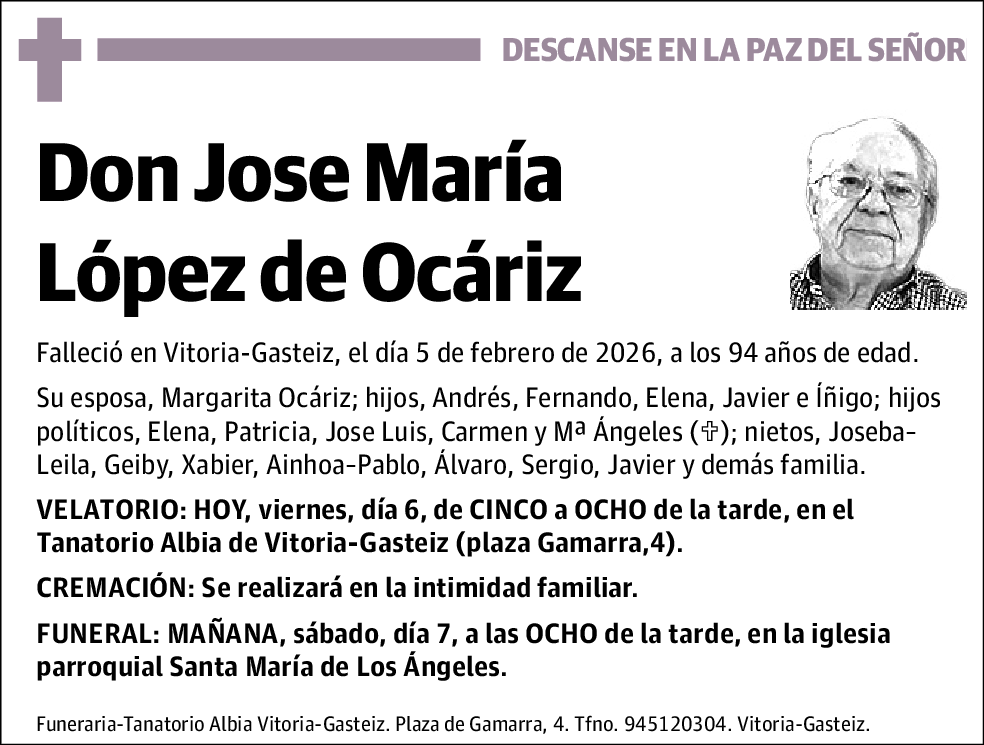 Jose Maria López de Ocáriz