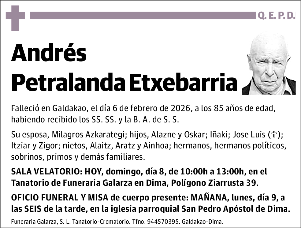 Andrés Petralanda Etxebarria