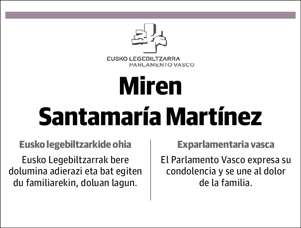 Miren Santamaría Martínez