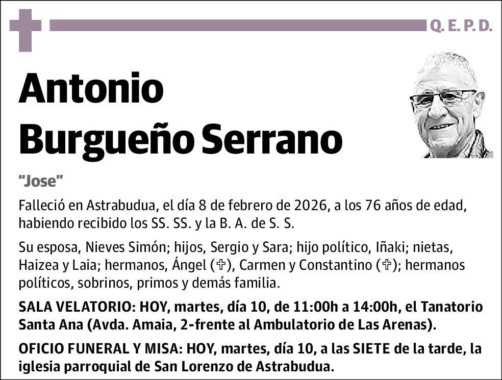 Antonio Burgueño Serrano