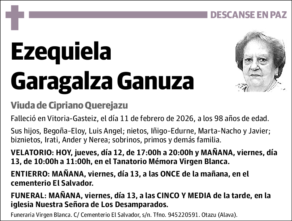 Ezequiela Garagalza Ganuza