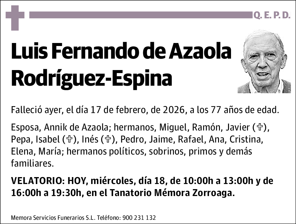 Luis Fernando de Azaola Rodríguez-Espina