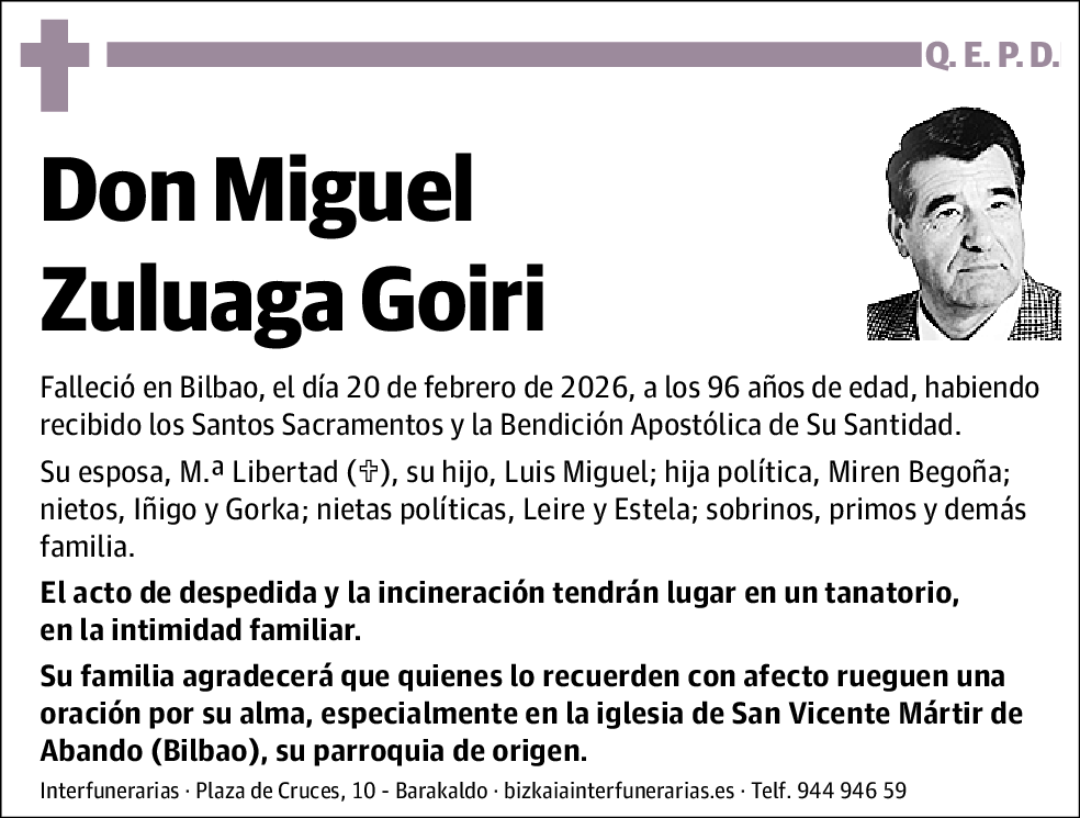 Miguel Zuluaga Goiri