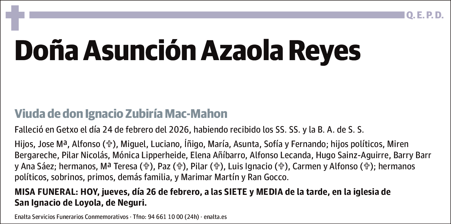 Asunción Azaola Reyes