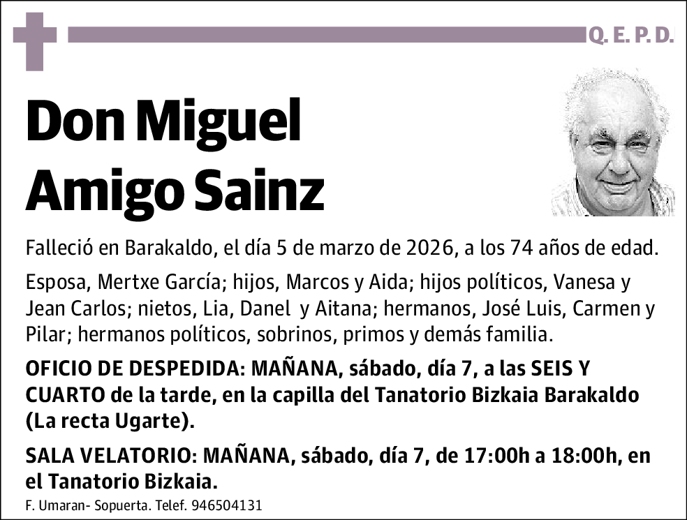 Miguel Amigo Sainz