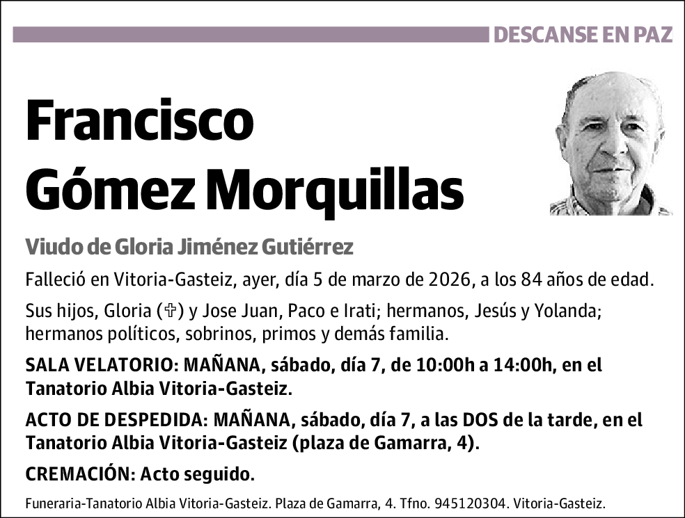 Francisco Gómez Morquillas