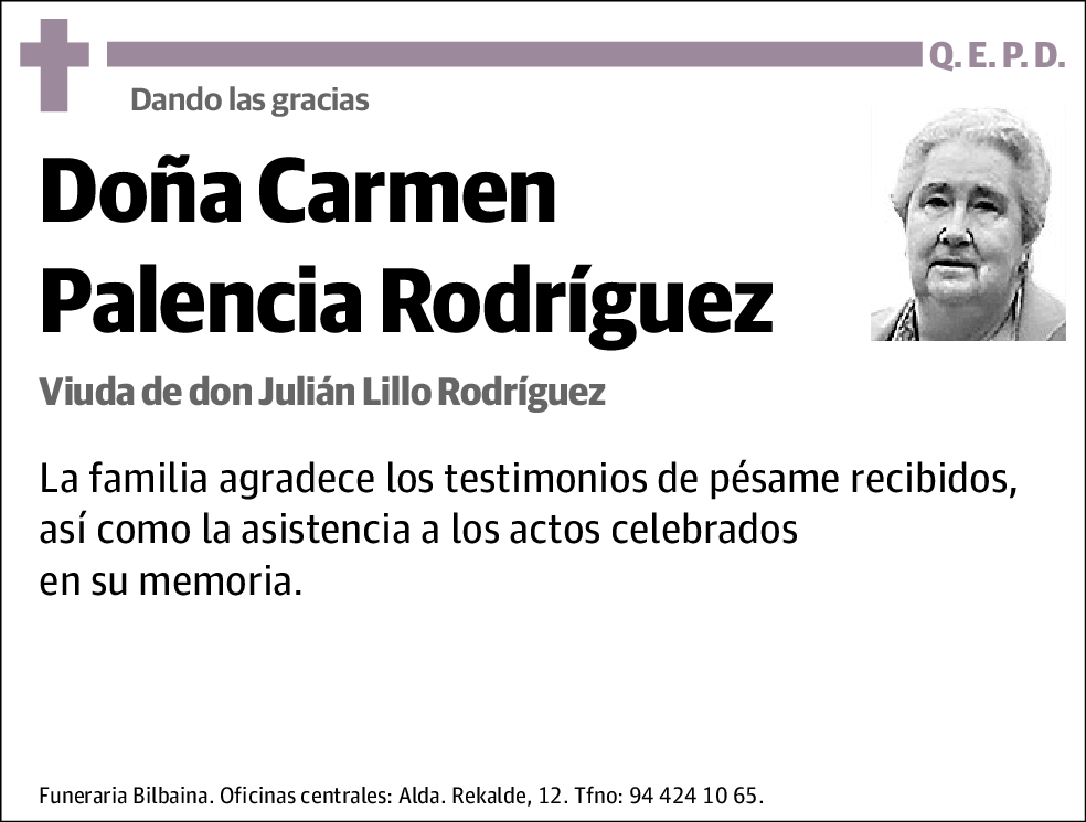 Carmen Palencia Rodríguez