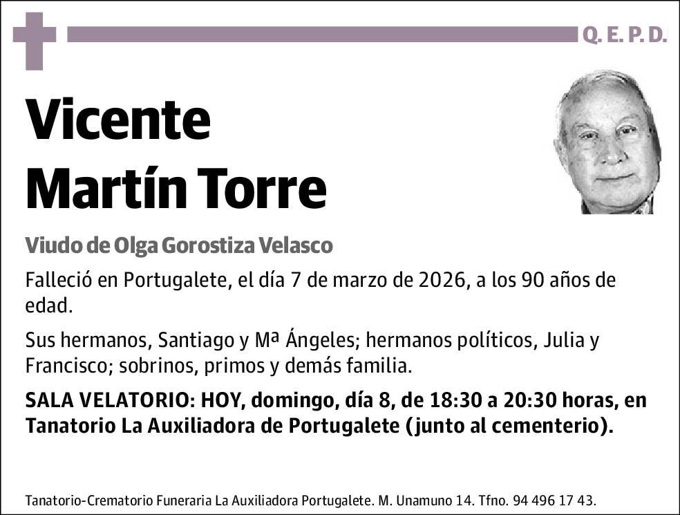 Vicente Martín Torre