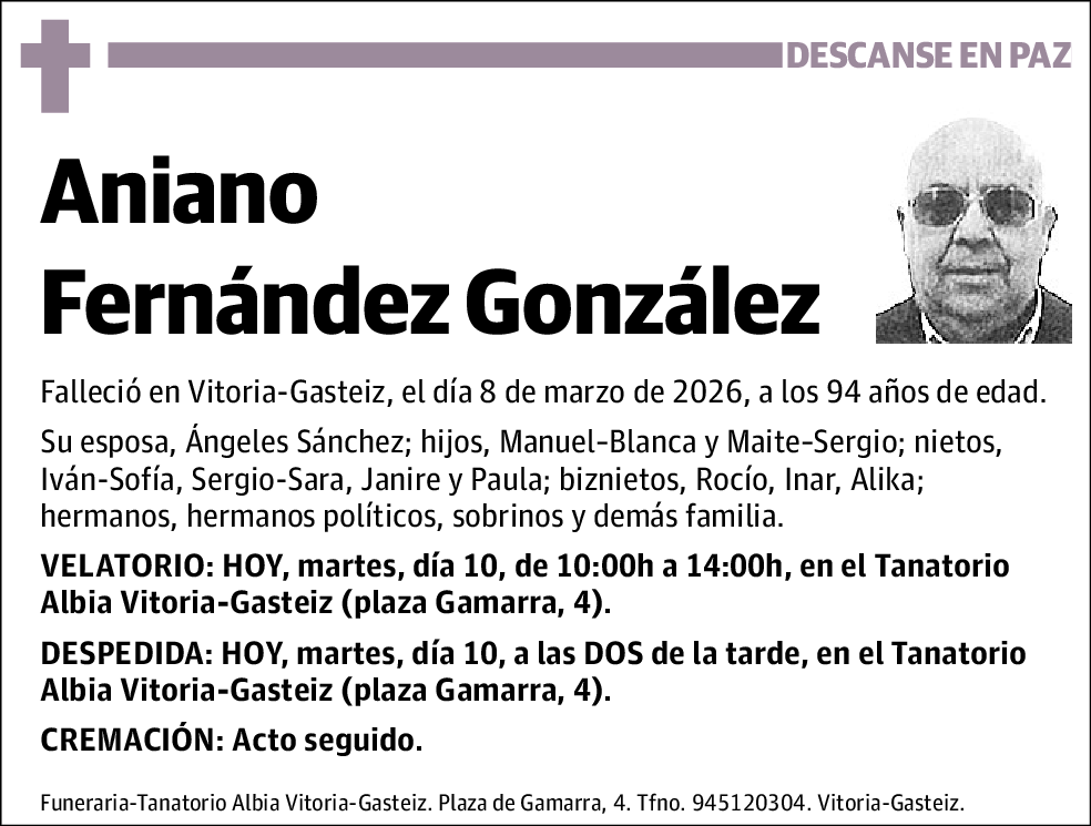 Aniano Fernández González