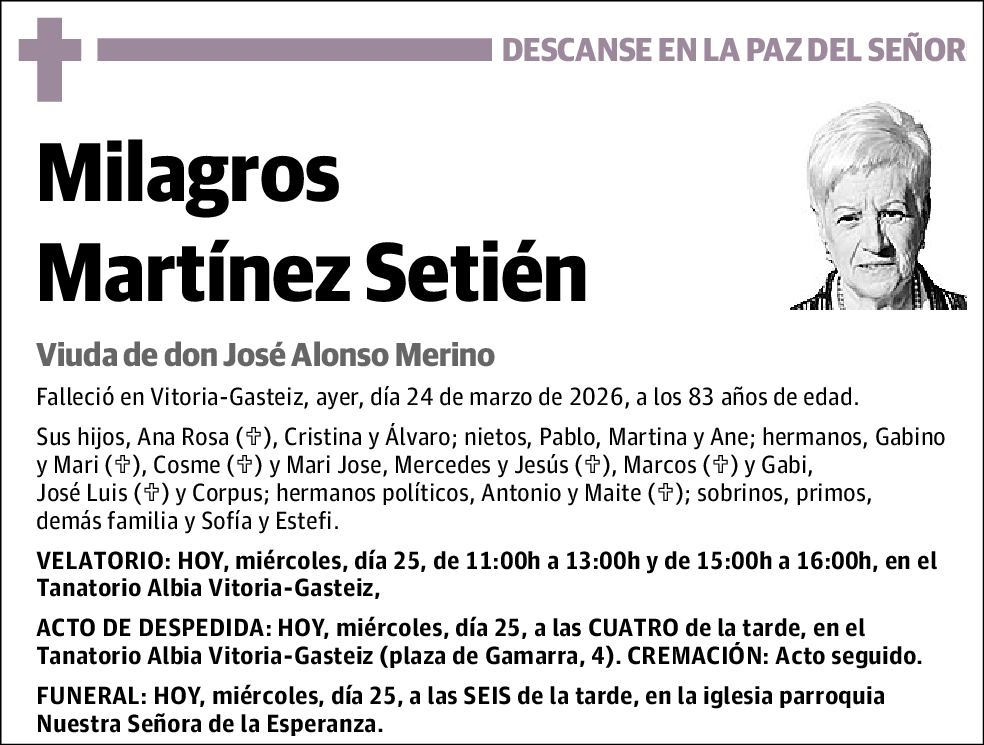Milagros Martínez Setién