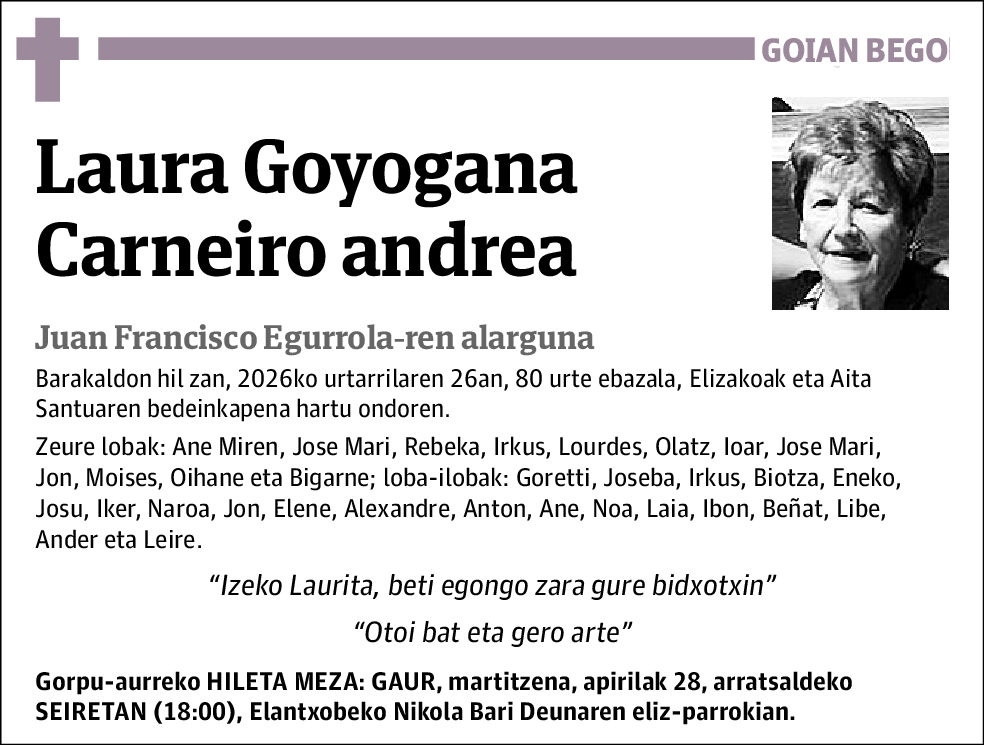 Laura Goyogana Carneiro