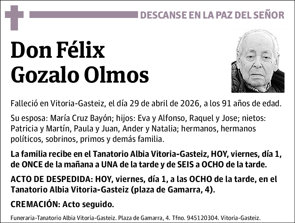 Félix Gozalo Olmos