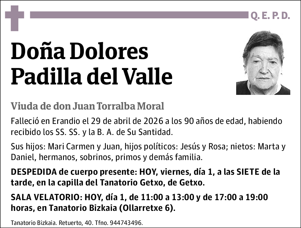 Dolores Padilla del Valle
