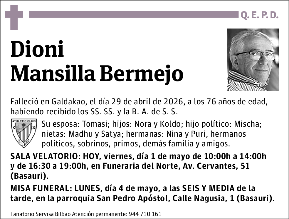 Dioni Mansilla Bermejo