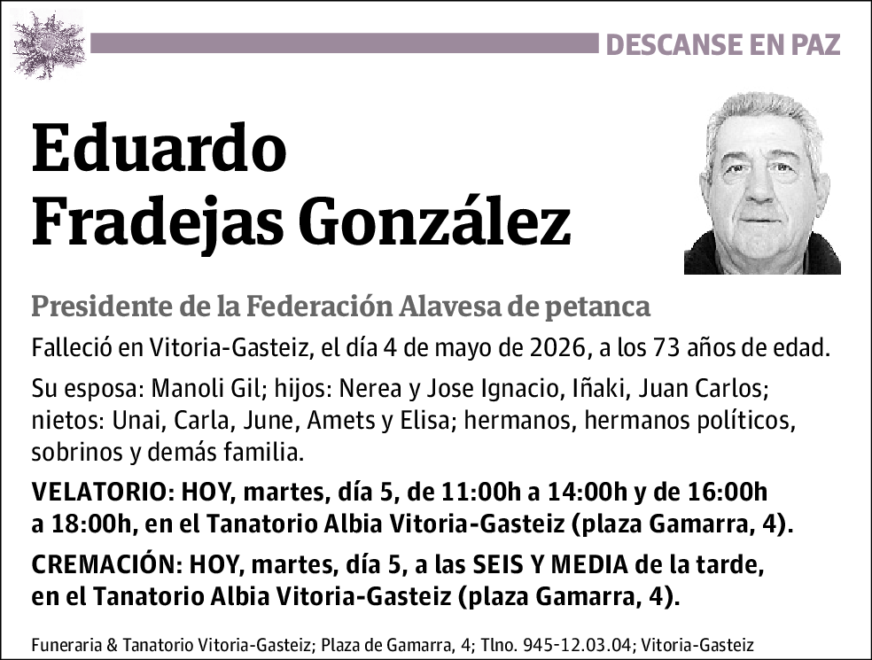 Eduardo Fradejas González