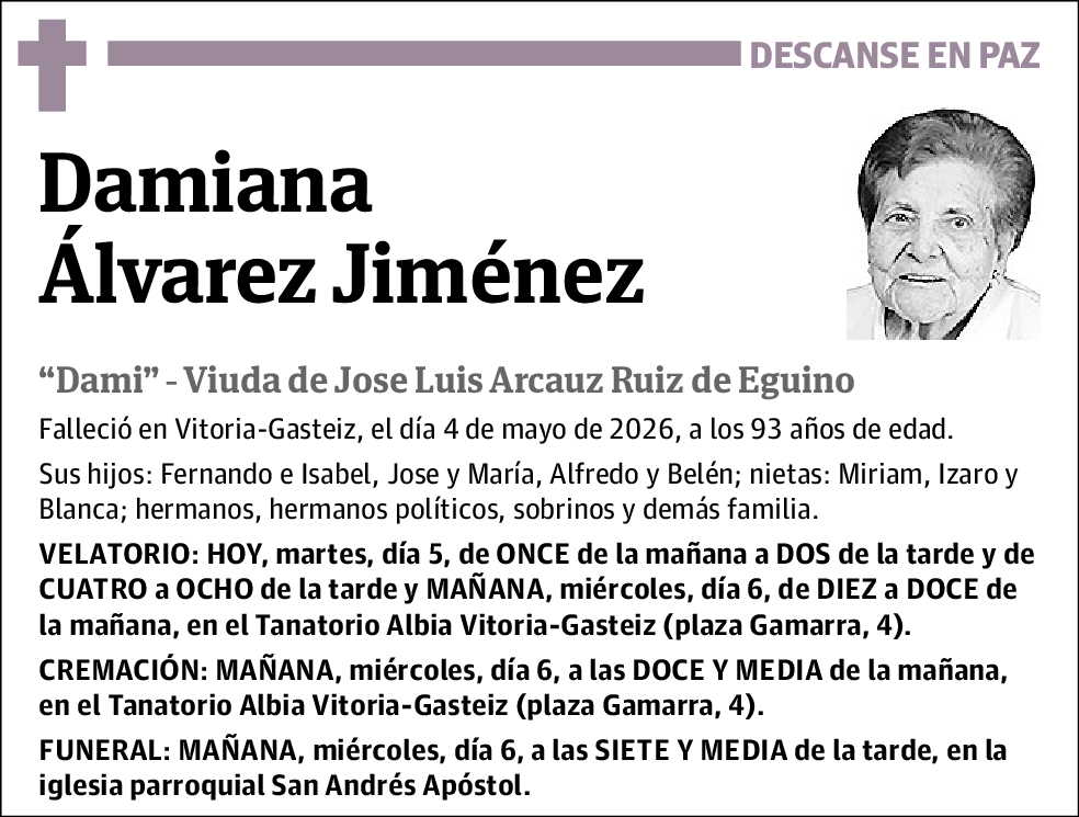 Damiana Álvarez Jiménez