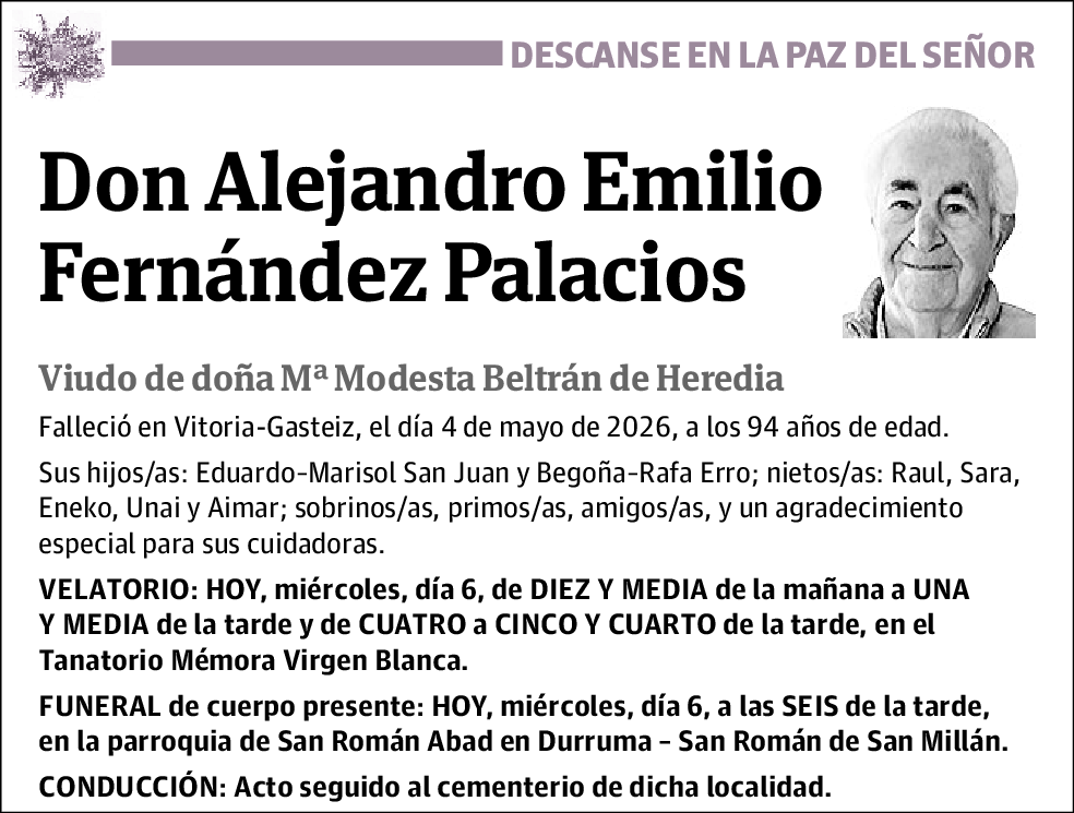 Alejandro Emilio Fernández Palacios