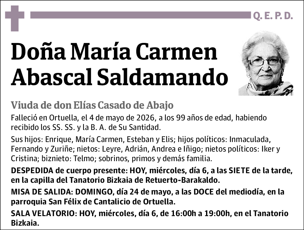 María Carmen Abascal Saldamando