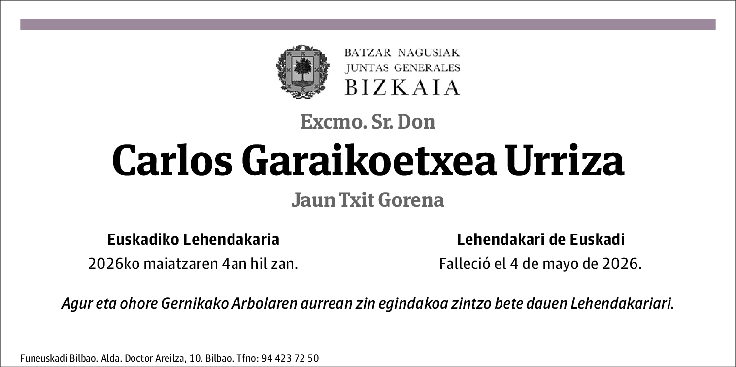 Carlos Garaikoetxea Urriza