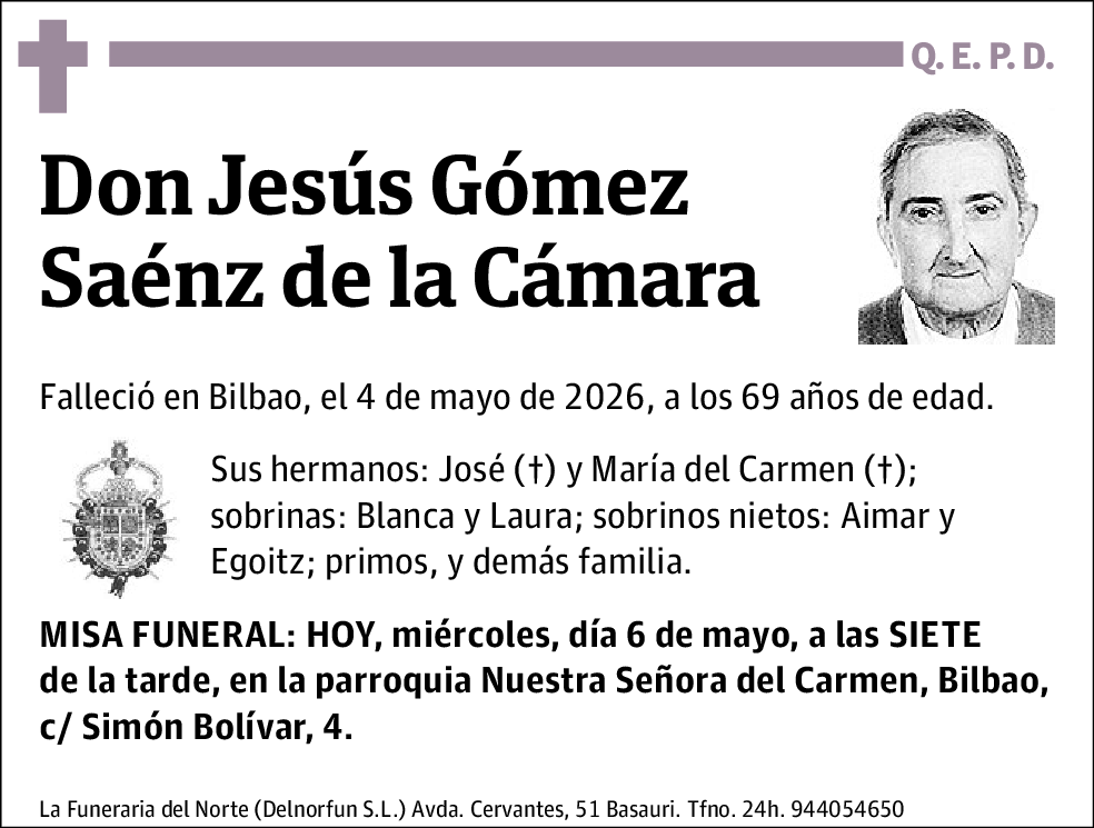 Jesús Gómez Saénz de la Cámara
