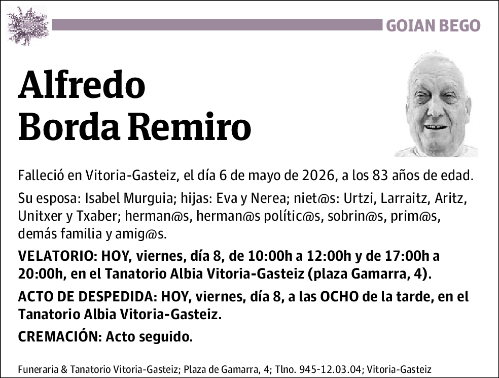 Alfredo Borda Remiro