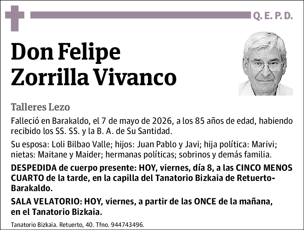 Felipe Zorrilla Vivanco