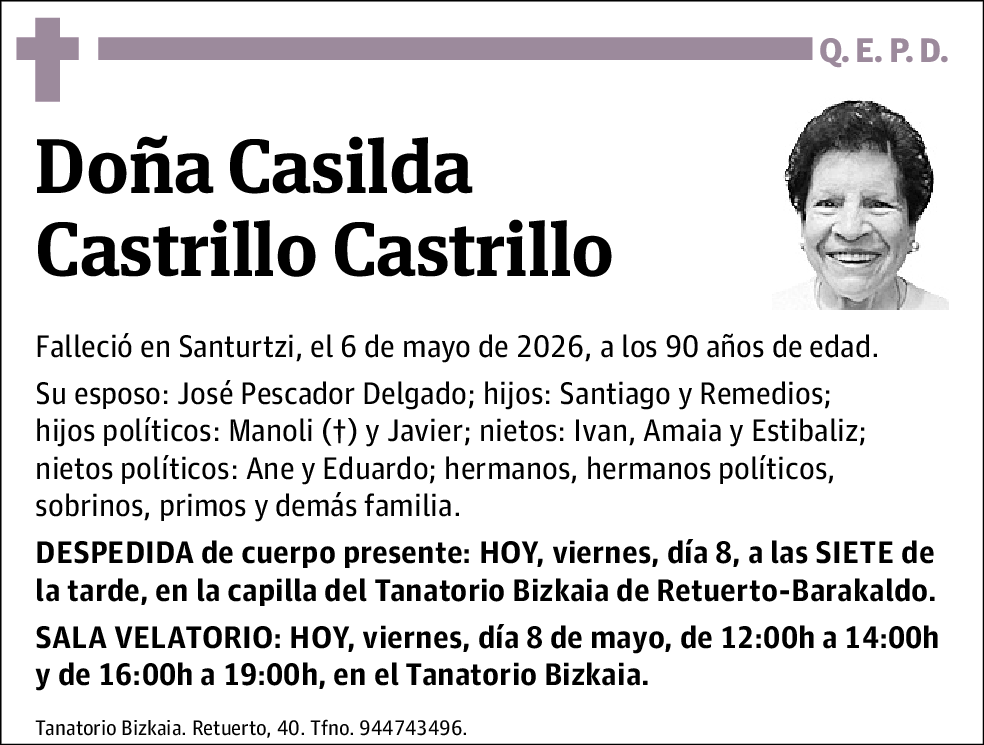 Casilda Castrillo Castrillo