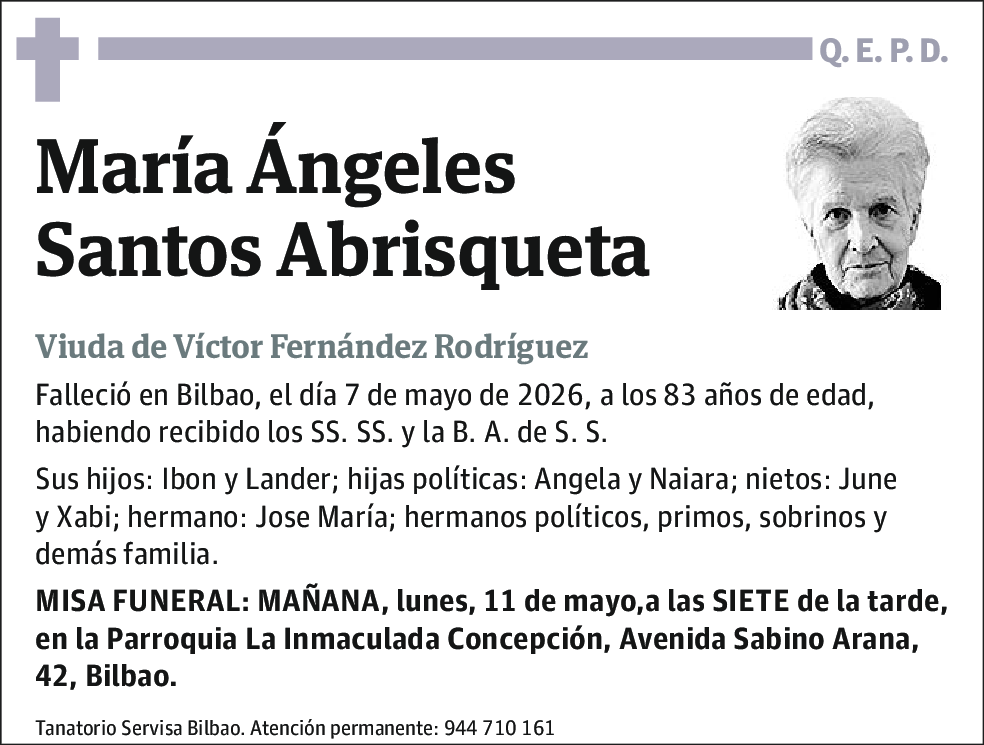 María Ángeles Santos Abrisqueta