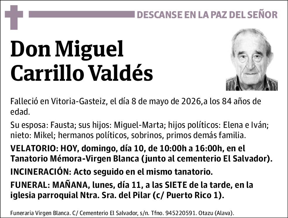 Miguel Carrillo Valdes