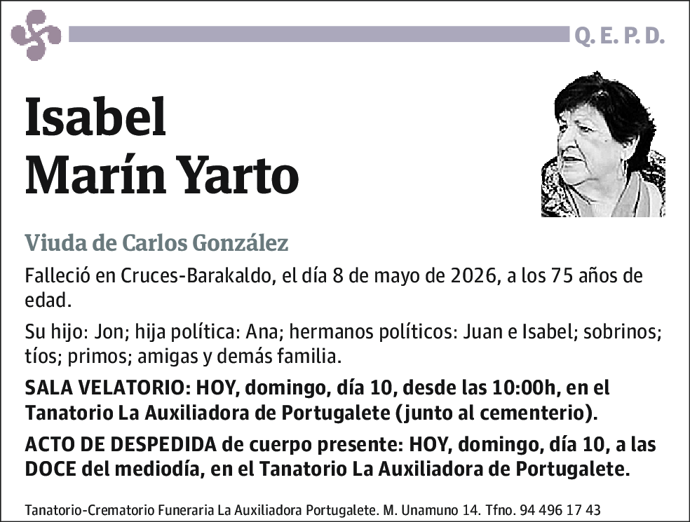 Isabel Marín Yarto