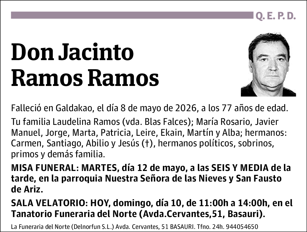 Jacinto Ramos Ramos