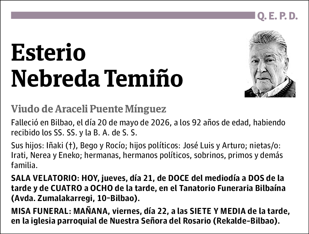 Esterio Nebreda Temiño