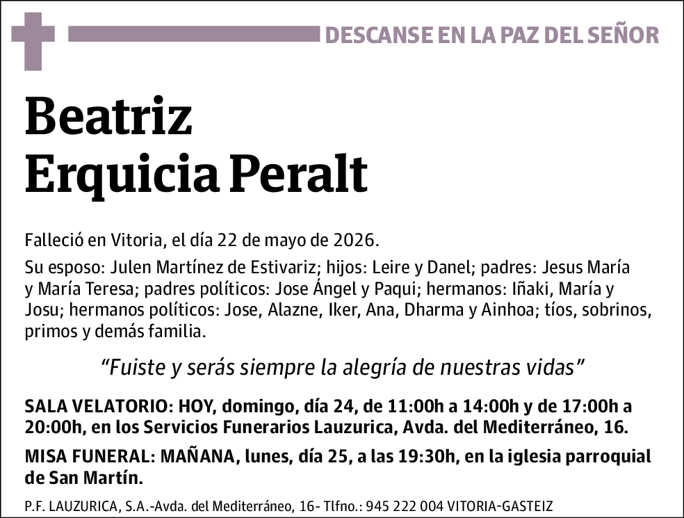 Beatriz Erquicia Peralt