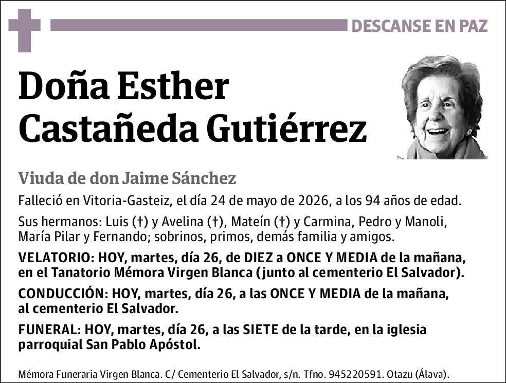 Esther Castañeda Gutiérrez