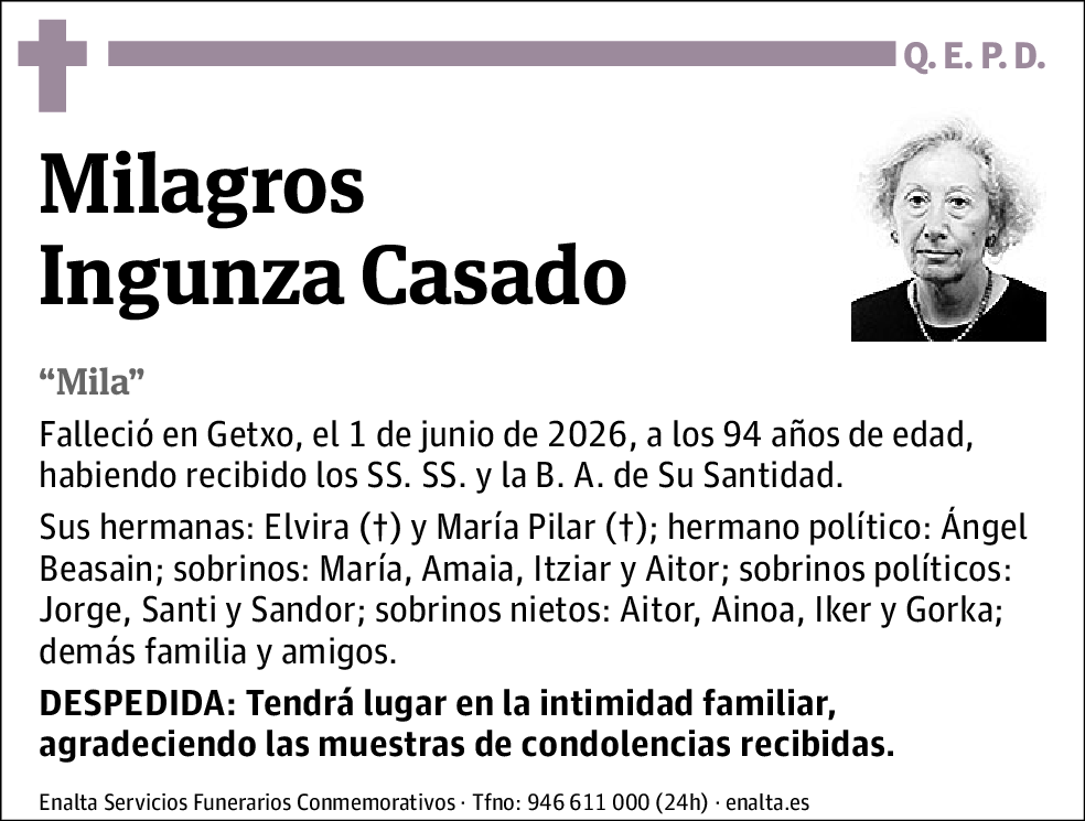 Milagros Ingunza Casado