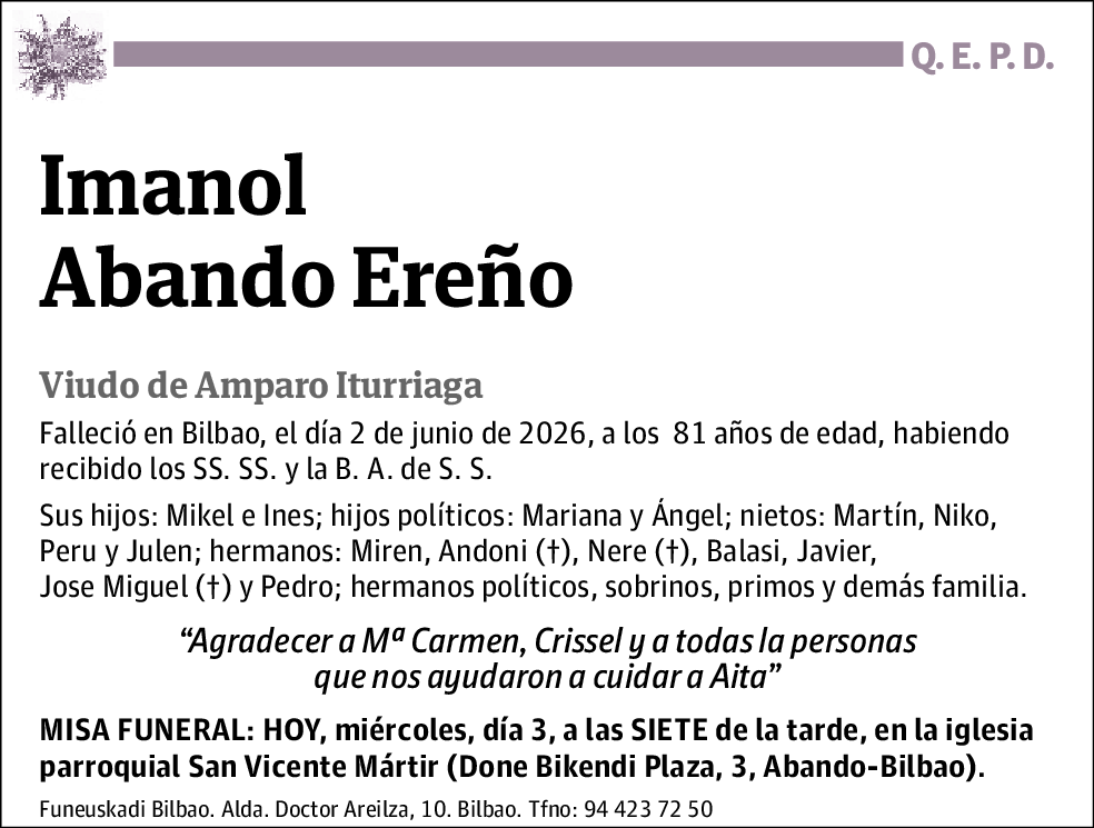 Imanol Abando Ereño