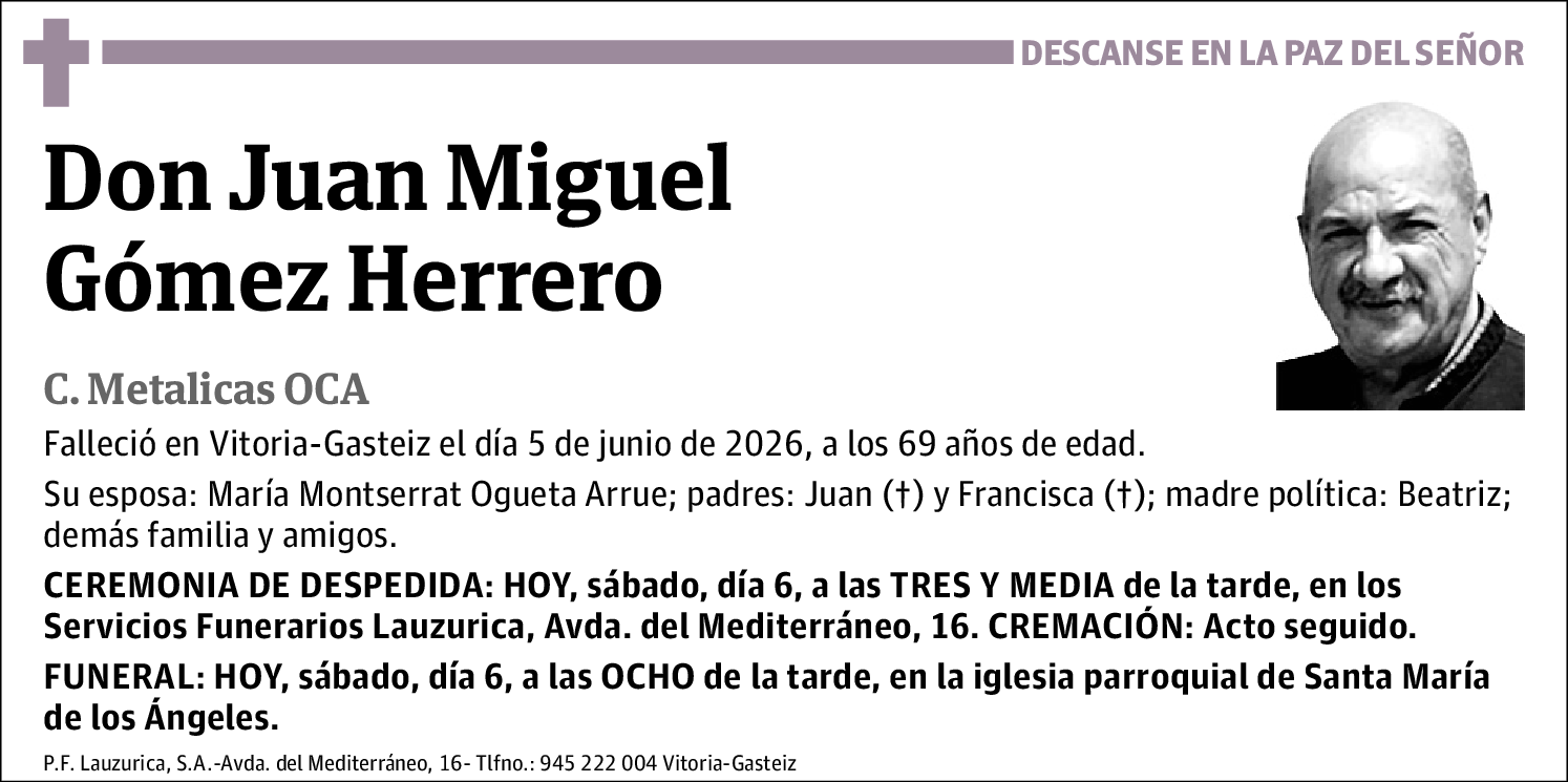 Juan Miguel Gómez Herrero