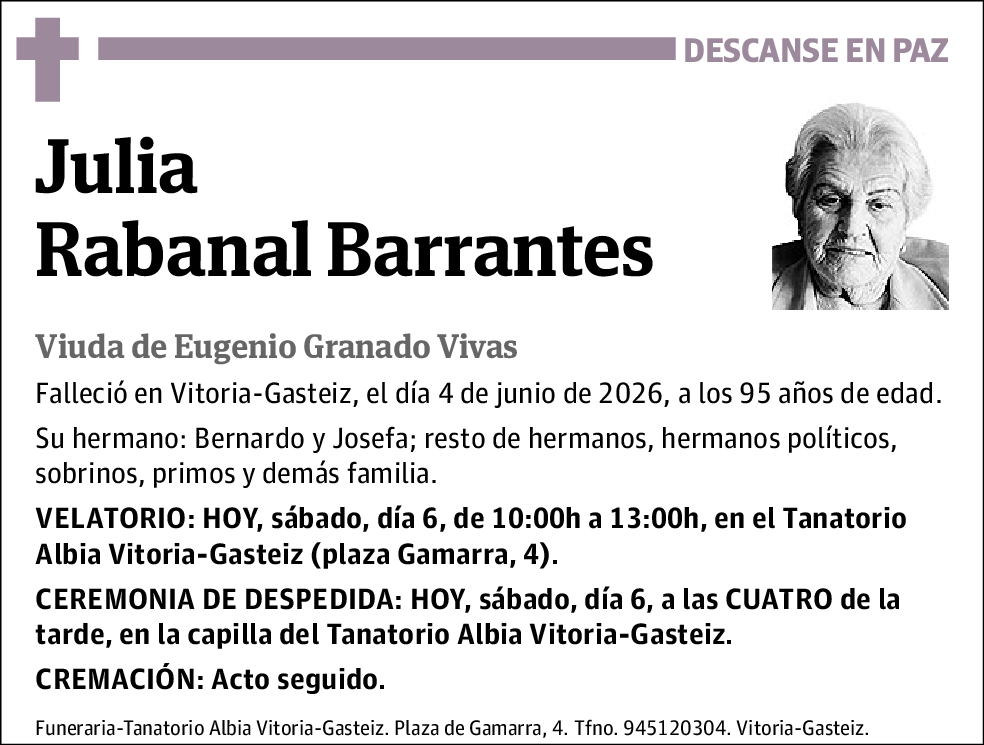 Julia Rabanal Barrantes