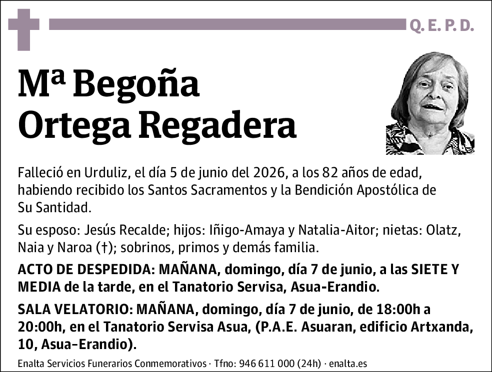 Mªbegoña Ortega Regadera