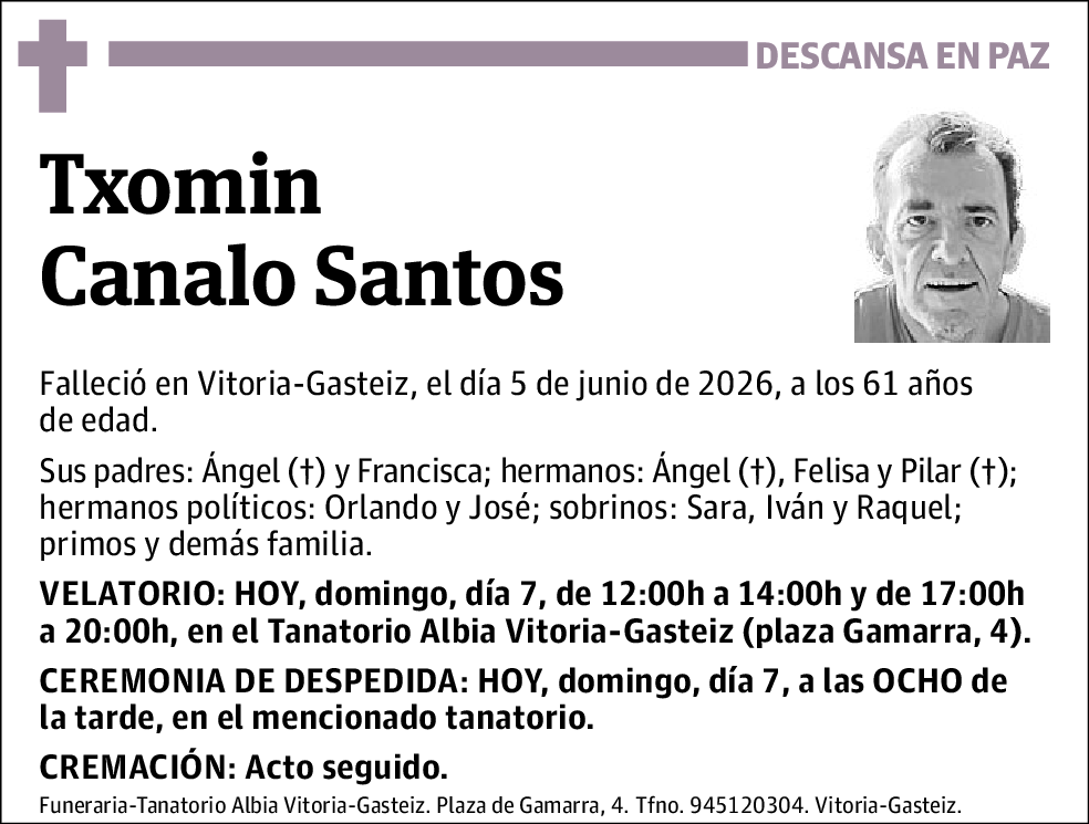 Txomin Canalo Santos
