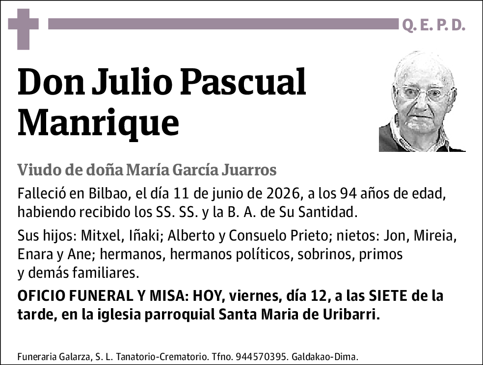 Julio Pascual Manrique