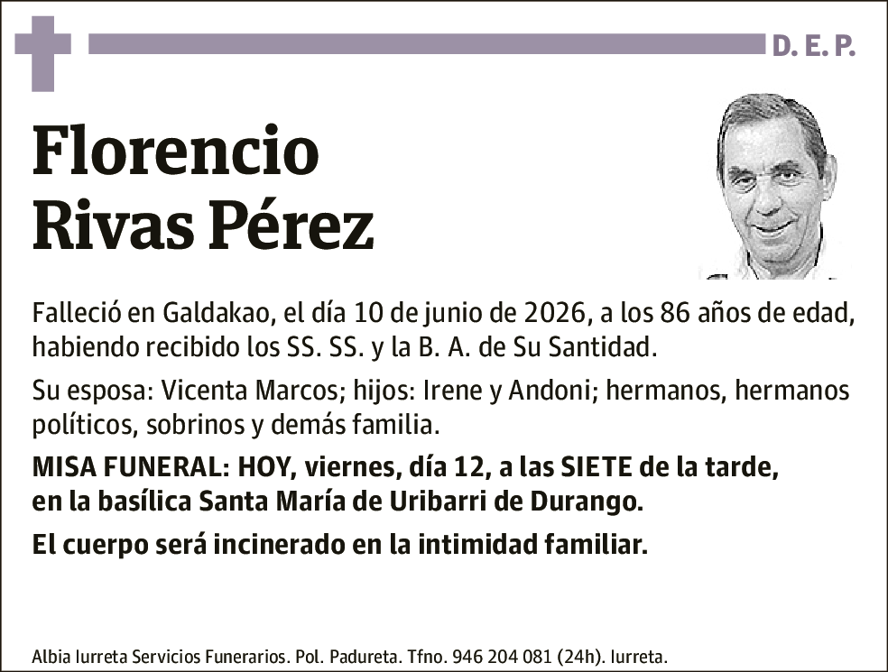 Florencio Rivas Pérez