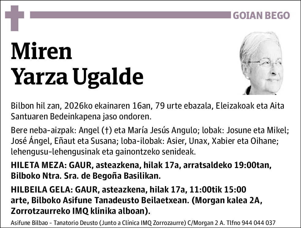 Miren Yarza Ugalde