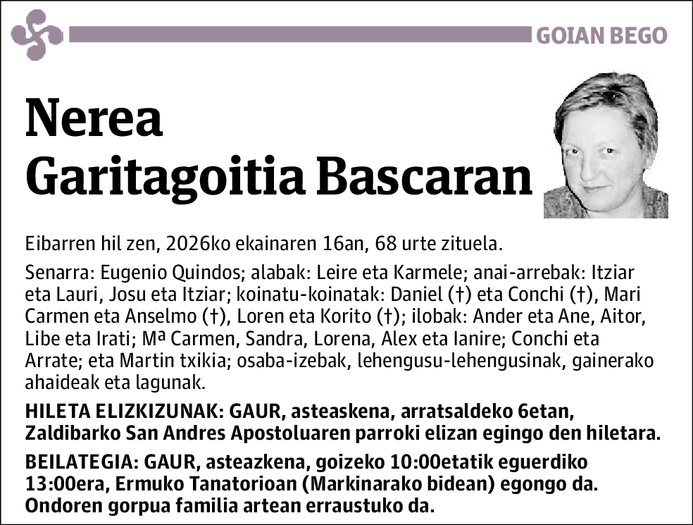 Nerea Garitagoitia Bascaran