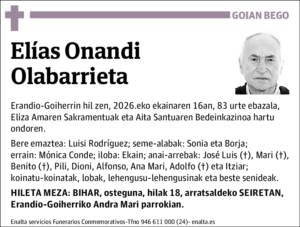 Elías Onandi Olabarrieta