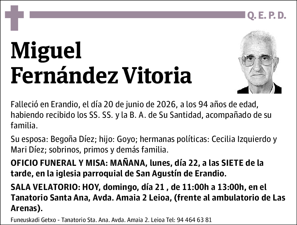 Miguel Fernández Vitoria