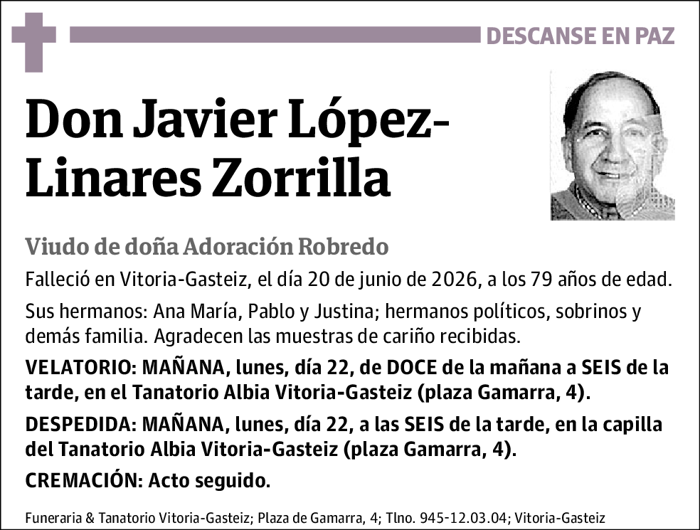 Javier López-Linares Zorrilla