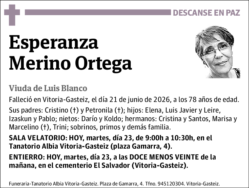 Esperanza Merino Ortega